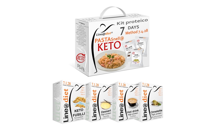 Image 3: Kit dieta con pasta iperproteica Lineadiet