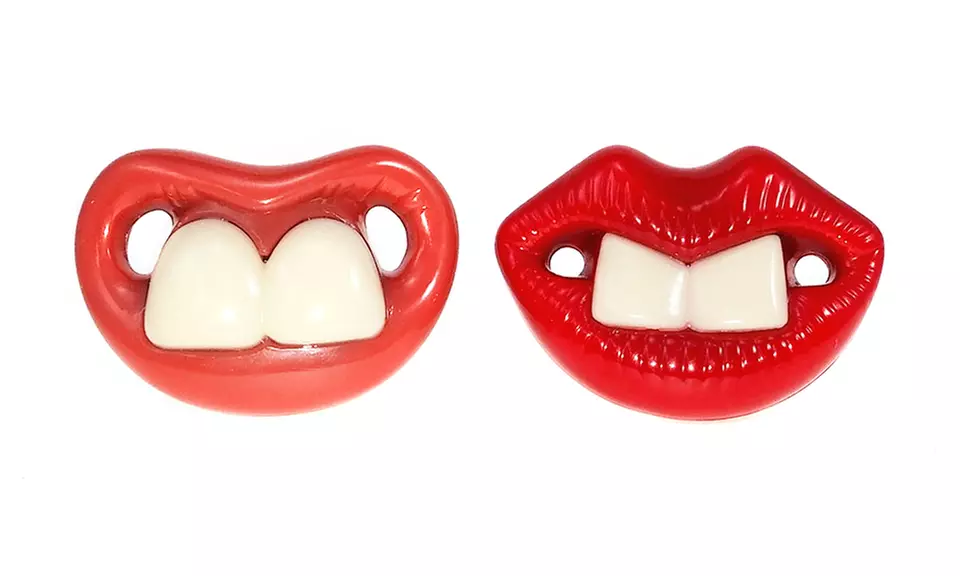 Billy Bob Teeth Pacifiers (2-Pack) - Primary Image