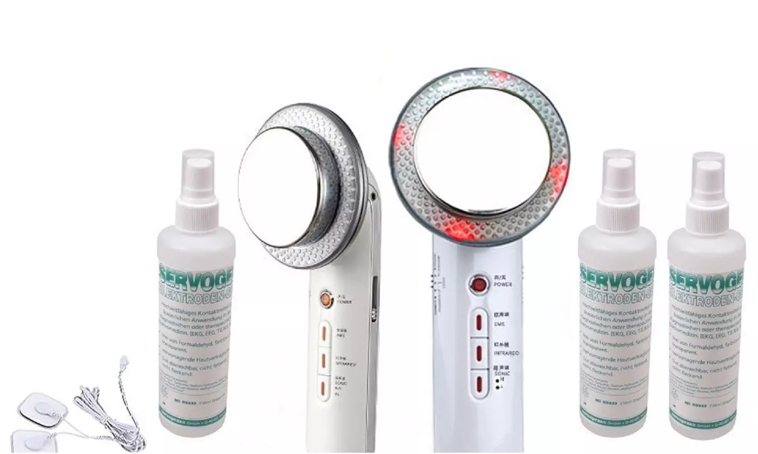 Dispositivo con tecnologia ad ultrasuoni per la scultura del corpo