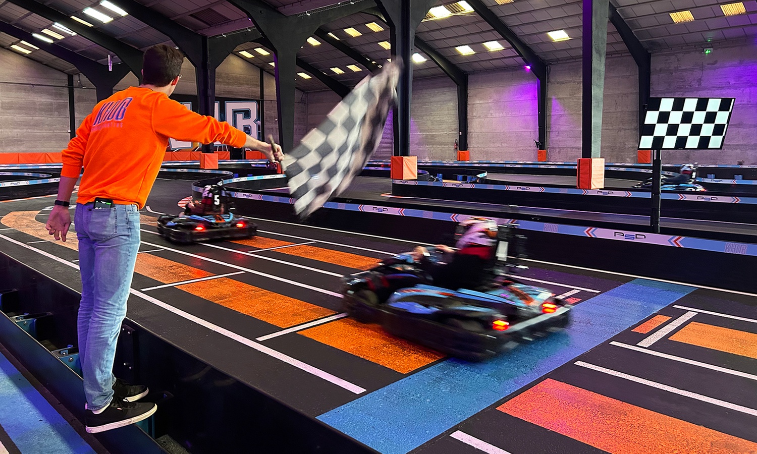 Karting au KHUB Arras Karting