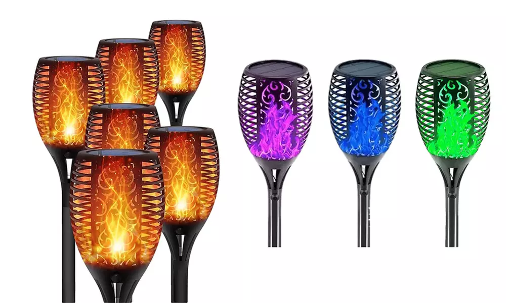 Antorcha de llama solar