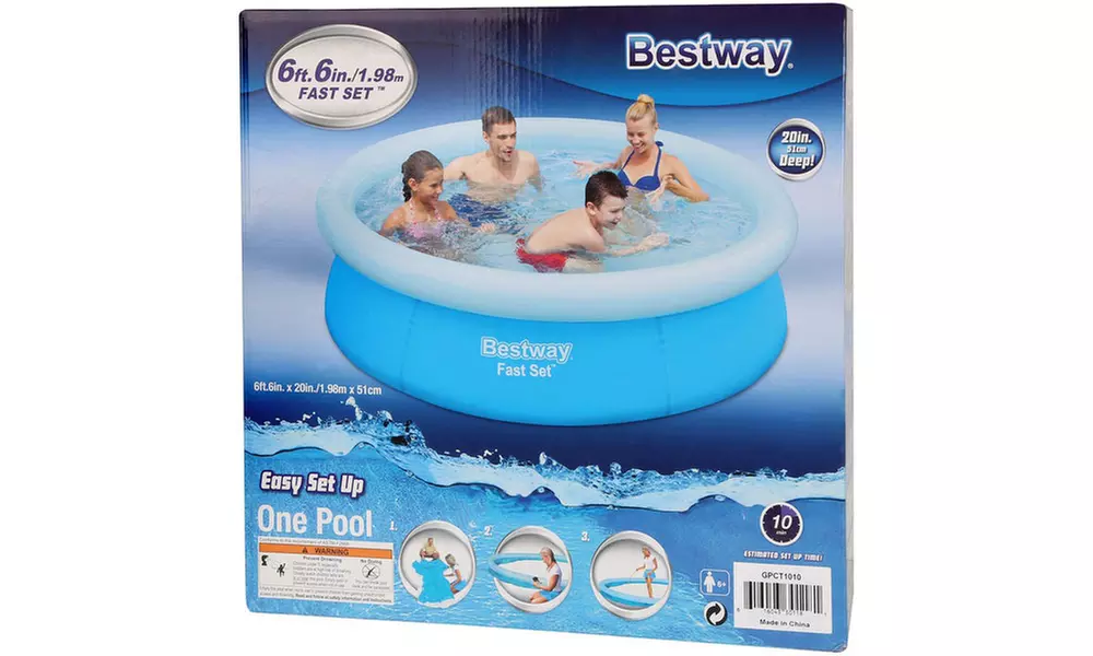 Bestway 78" Inflatable Family Pool - Second Medium