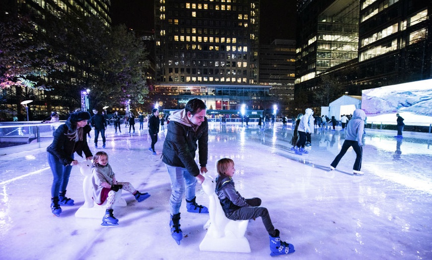 Image 8: Ice Rink Canary Wharf