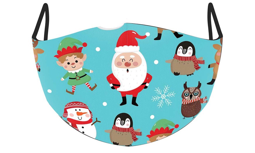 Image 54: Sélection de masques thème de Noël