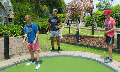 Safari or T-Rex Themed Mini Golf