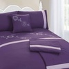 Image 3: Embroidered Five-Piece Bed Set