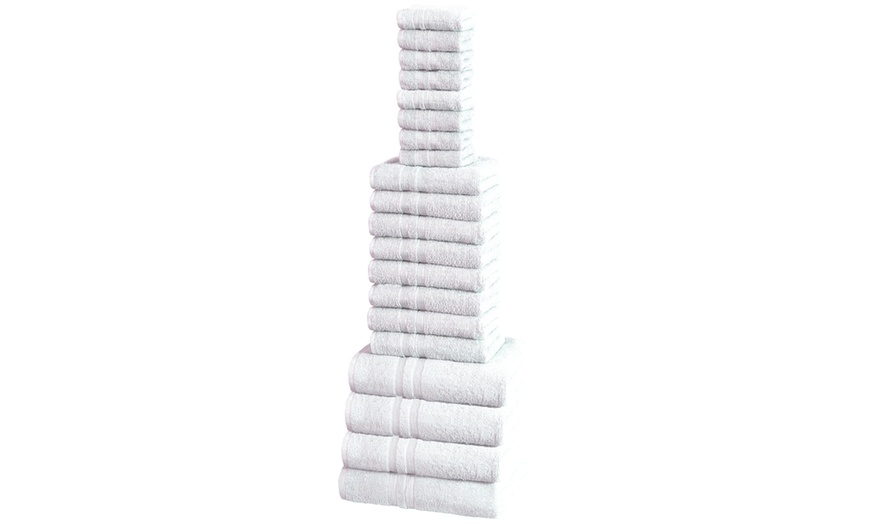 Image 4: 500GSM Egyptian Cotton Towel Bale - Choose from 10 or 20 Pieces