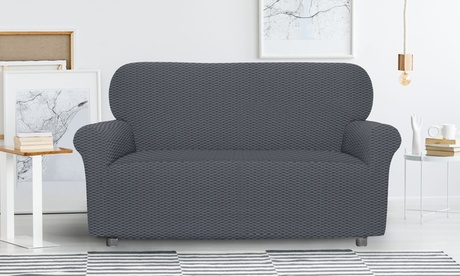 Copridivano bielastico sagomato Fashionable, tessuto a struttura liscia, disponibili in 4 misure e vari colori