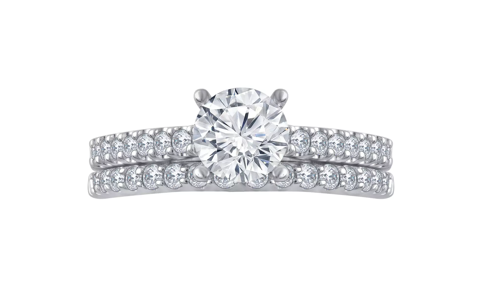 2 1/4 CTTW Classic Diamond Bridal Set in 14K Gold by Brilliant Diamond - Primary Image