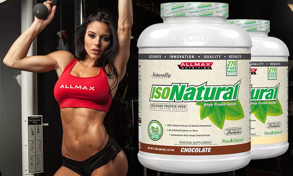 ALLMAX IsoNatural Whey Protein Isolate (1lb., 2lb., or 5lb. Tub) - Primary Image