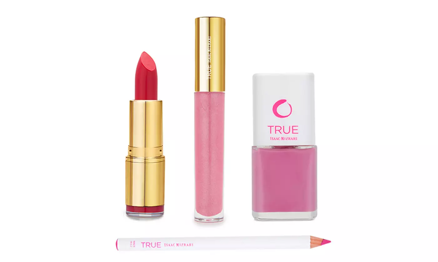 TRUE Isaac Mizrahi Lip Wardrobe Pink Poodle (4-Piece) - Primary Image