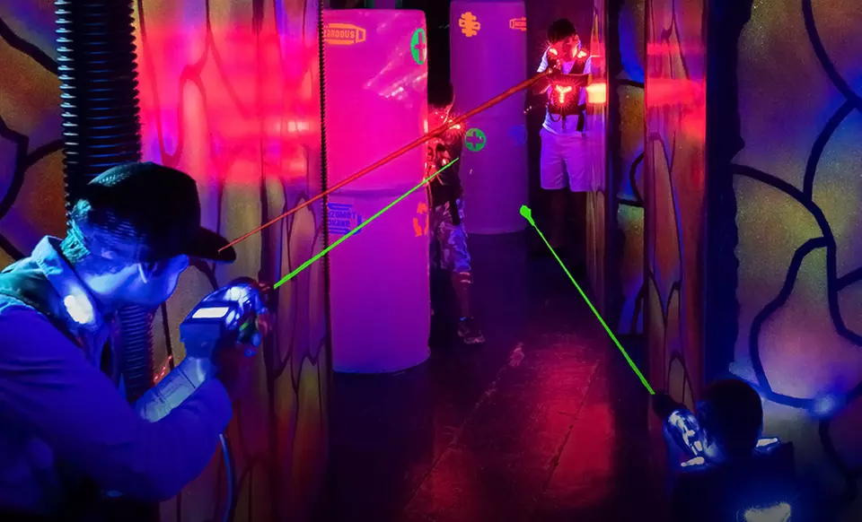 Two Games of Laser Tag for Four or Six at Laserland & Adventure (Up to 49% Off) - Primary Image