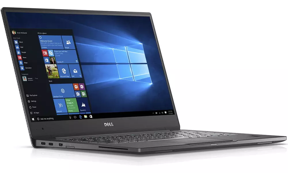 Dell Latitude 7370 13.3" Ultrabook with 1.1GHz Intel Core M5-6Y54 Processor, 8GB RAM, and 128GB SSD (Mfr. Refurb.) - Primary Image