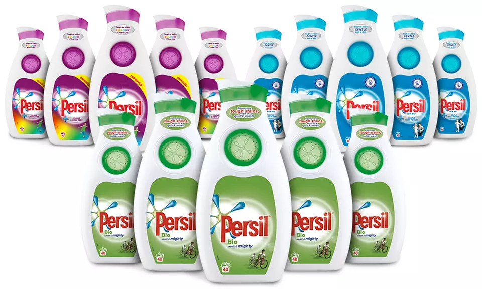 Five Persil Bio, Non-Bio or Colour Liquid Detergents 1.4l - Primary Image