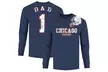 Men's #1 Dad Football Helmet Long Sleeve (S–2XL) - Second Medium