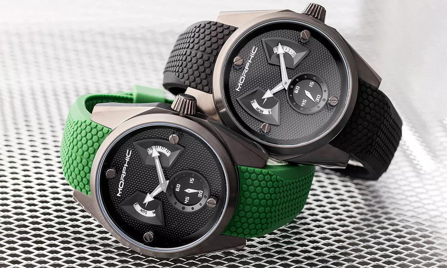 Morphic M34 Series Montre à bracelet avec affichage du jour et de la date - Primary Image