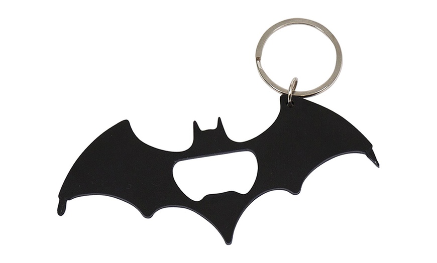 Image 3: Batman Logo Multi-Tool Keyring