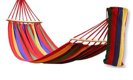 Amaca da giardino Arcobaleno da 2 x 1 m