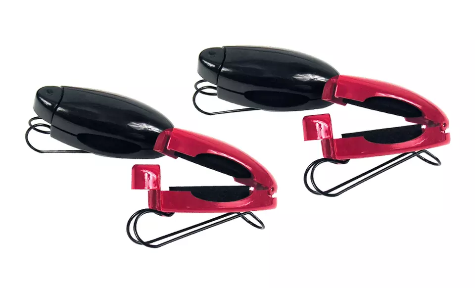 Four Sun Visor–Mounted Eyeglass Clips - Second Medium