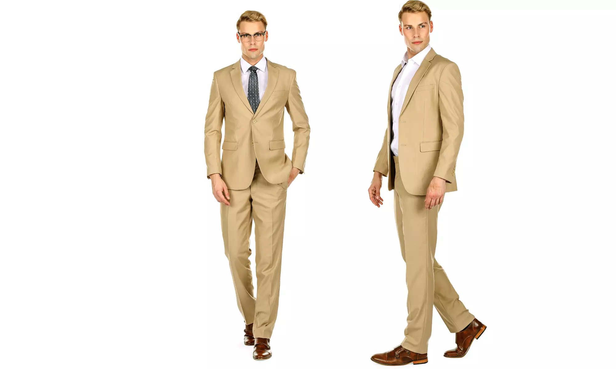 Braveman Men's Spring Collection Slim-Fit Suit (2-Piece) - Image 5