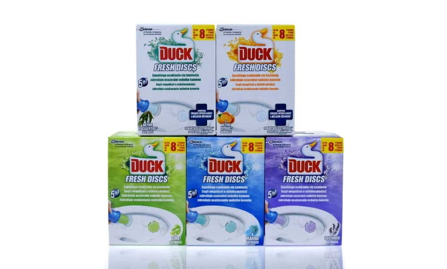 Image 1: Duck Toilet Fresh Discs