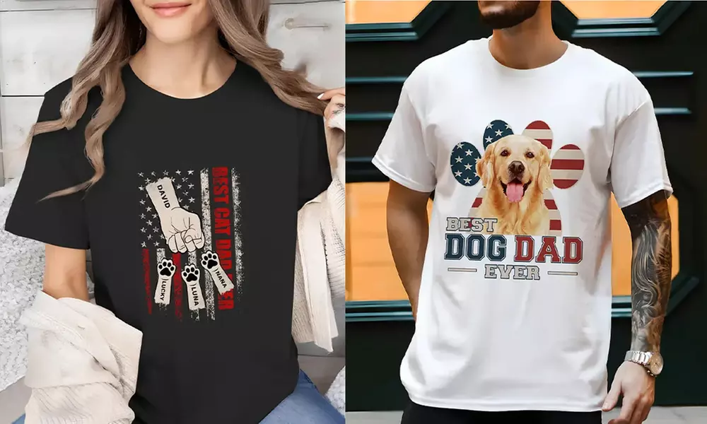 Up to 85% Off Custom T-Shirt from Justyling