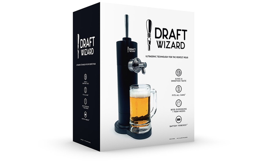 Image 3: Draft Wizard Frothing Beer Dispenser
