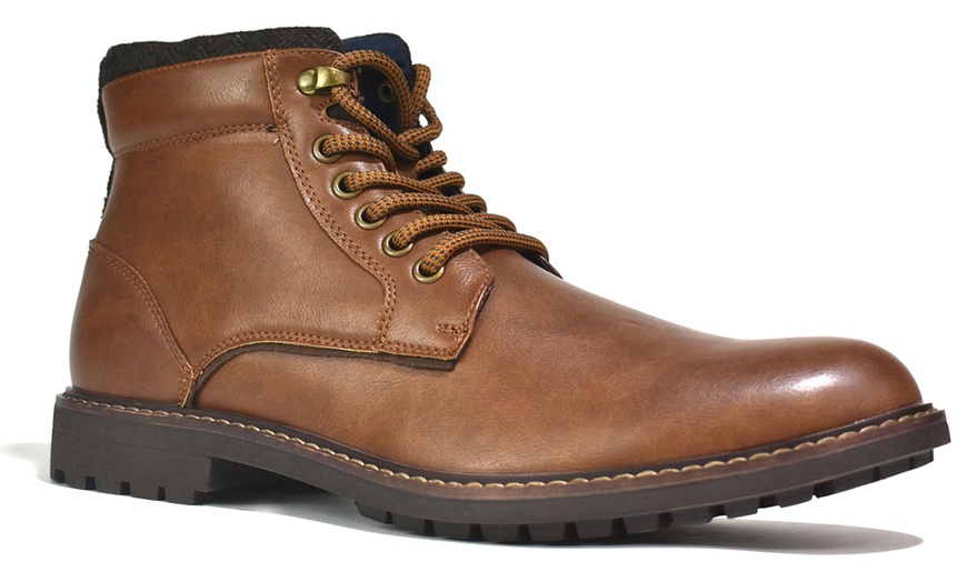 Image 21: Men's Lace Up Ankle Boots