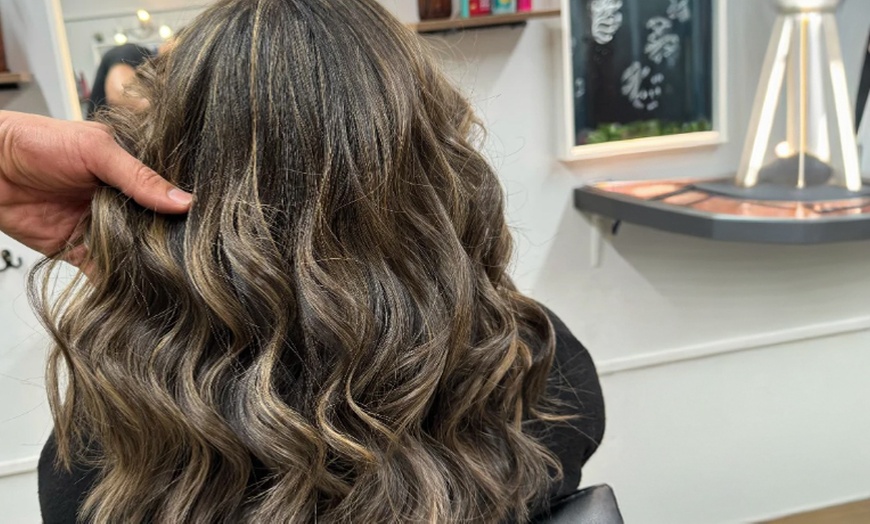 Image 7: Wash, Cut, Blow-dry & Olaplex Treatment or Colour Regrowth