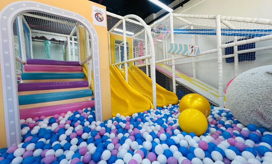 Image 1: 1, 2 or 3 Hours Or Day Pass of Play Area Access for 1 child 