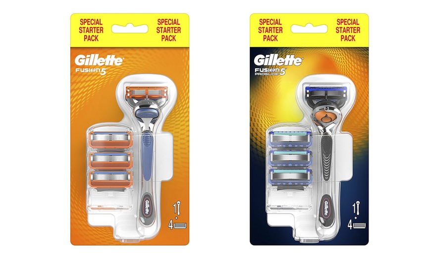 Image 1: Gillette Blades Four-Pack