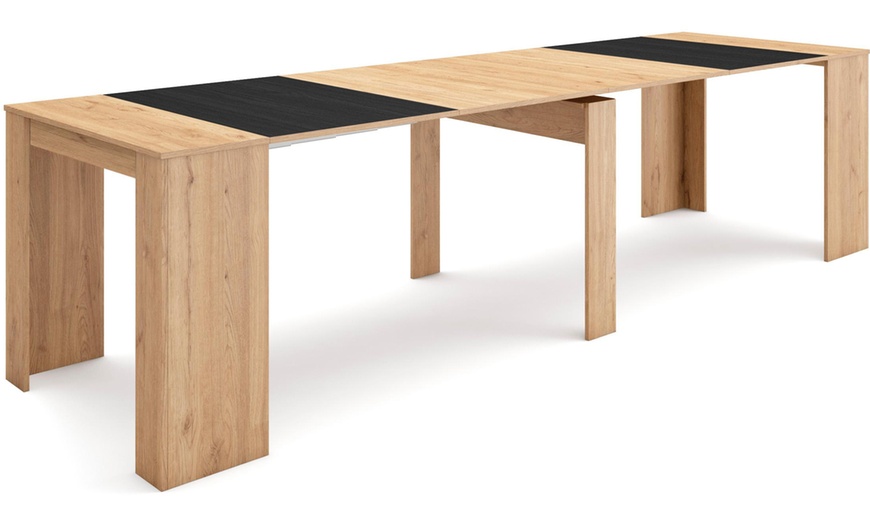 Image 28: New Table console extensible, Accueille jusqu'à 6 et 14 personnes En différentes couleurs