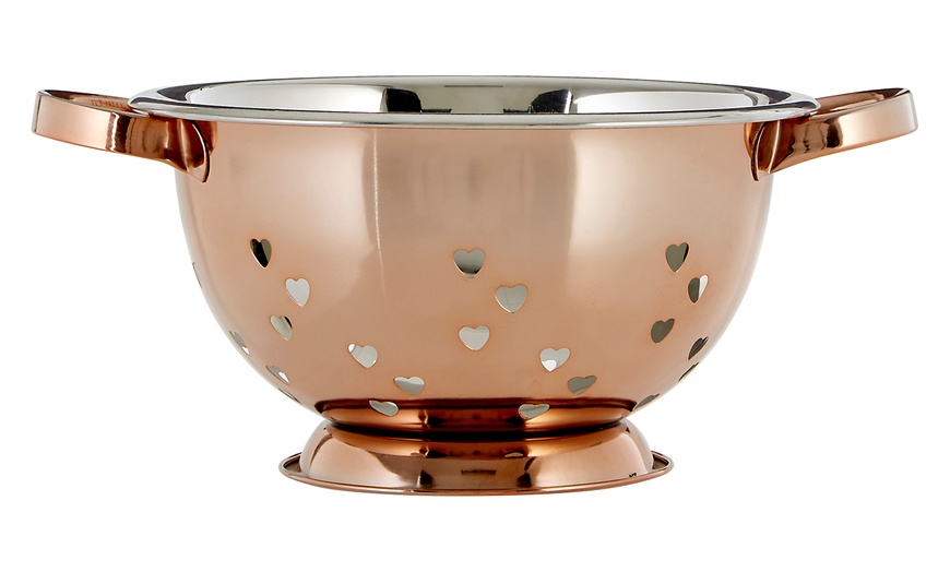 Image 2: Love Heart Colander