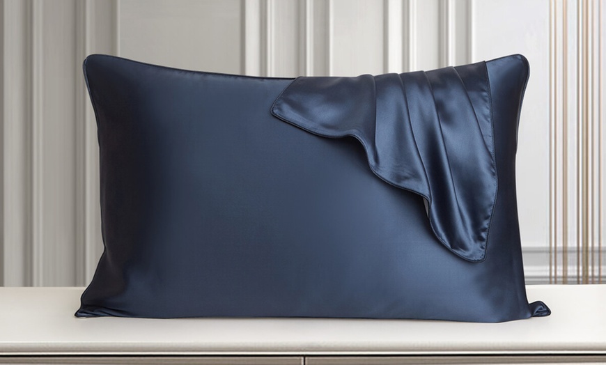 Image 32: Mulberry Silk Beauty Pillowcase Duo