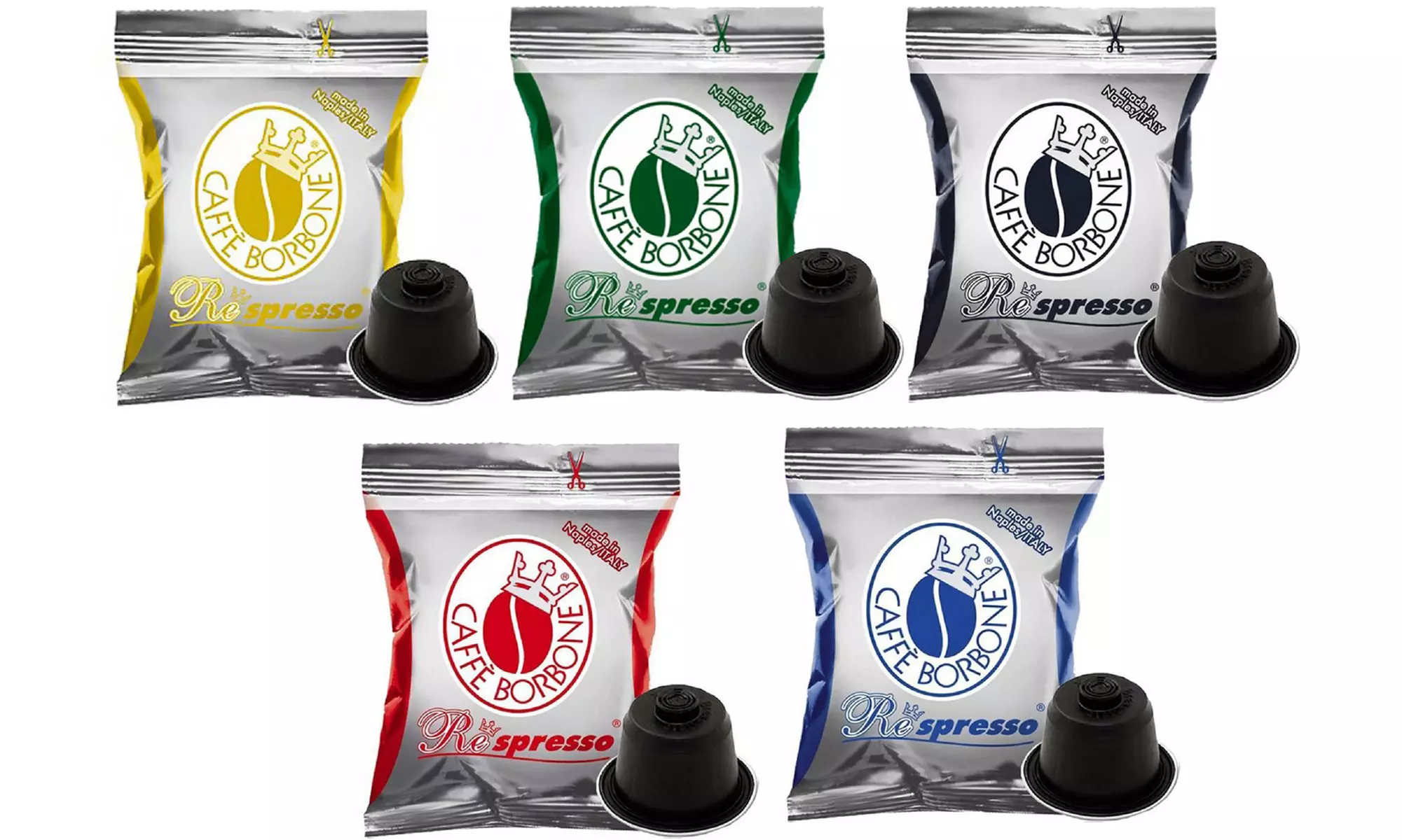 Fino a 800 capsule caffè Borbone compatibili con Nespresso