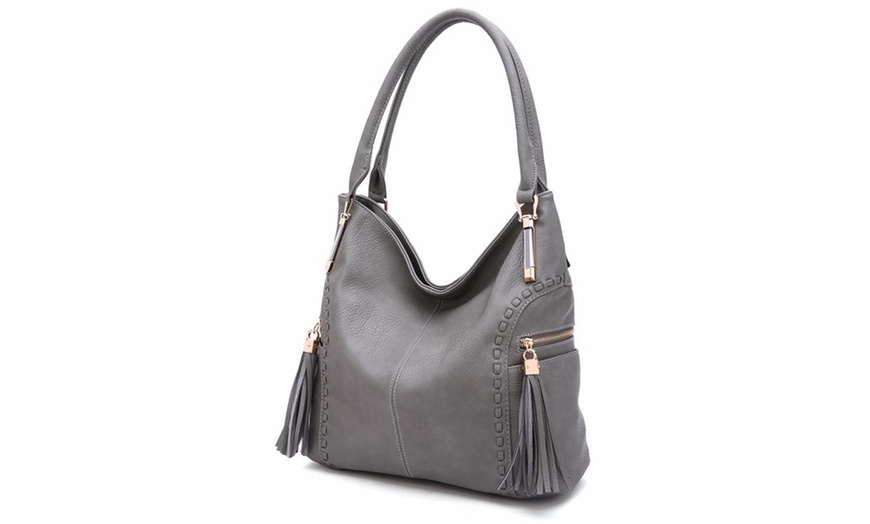 Image 21: MKF Collection Soft Vegan Leather Handbag by Mia K. Farrow
