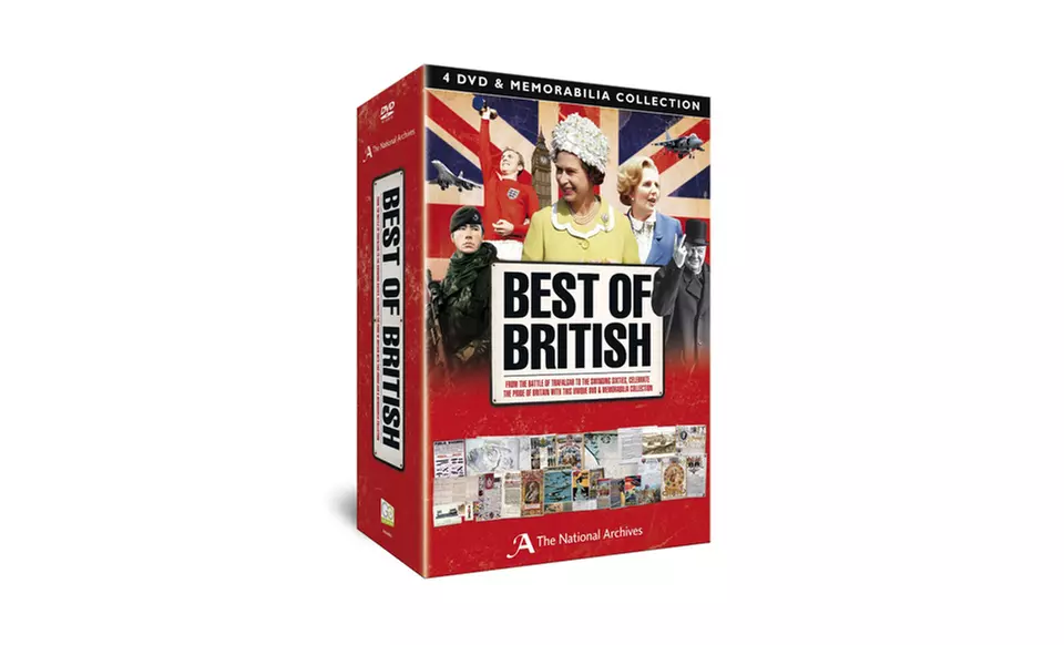Best of British 4-DVD and Memorabilia Collection - Primary Image