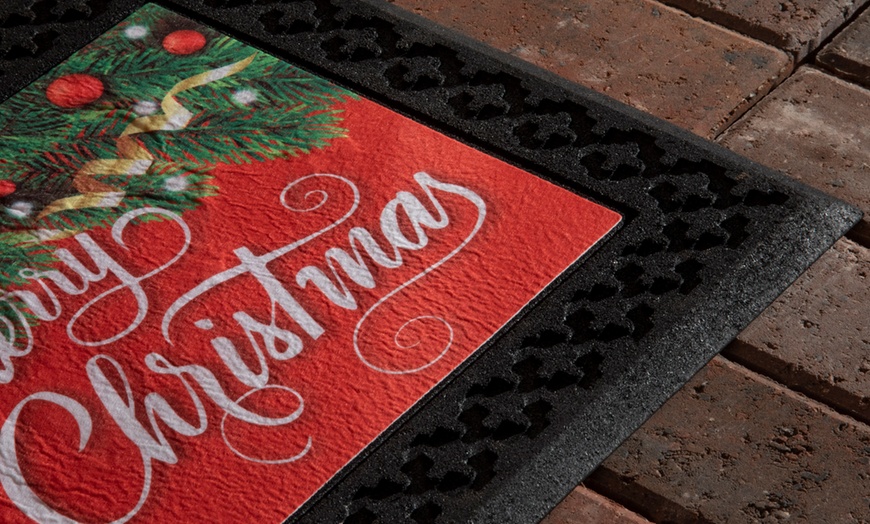 Image 4: Musical LED Christmas Doormat