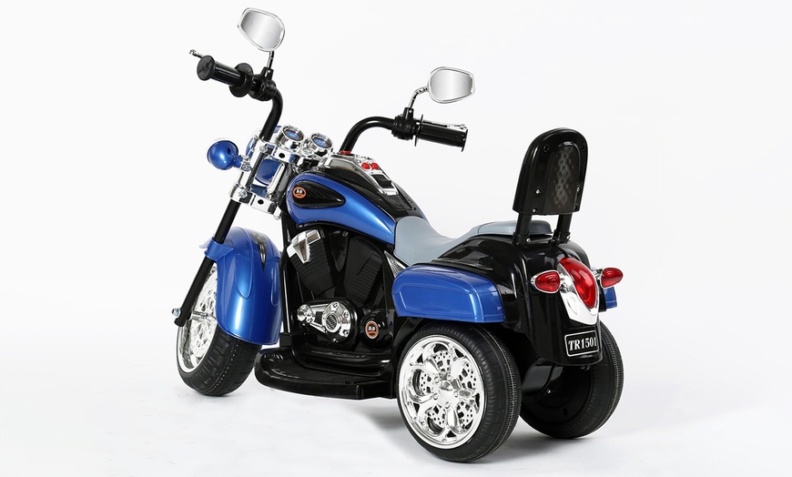 Image 10: Kids' Chopper Electric Tricycle