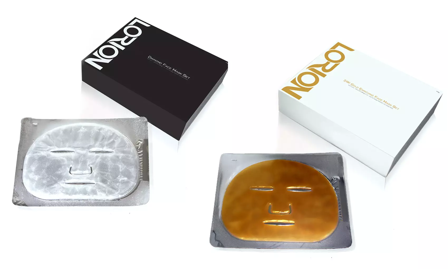 Lorion Gold or Diamond Facial Mask (12-Pack) - Primary Image