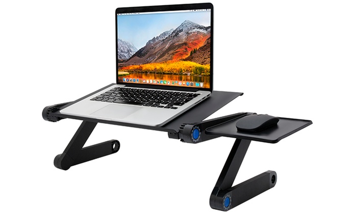 Adjustable Folding Laptop Stand | Groupon Goods