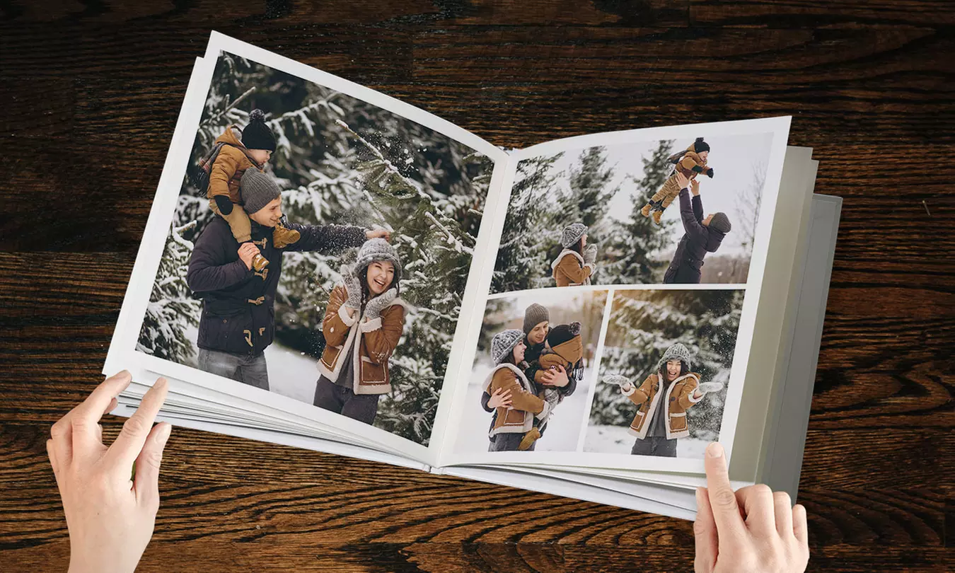 Hardcover-Fotobuch im A4-Format