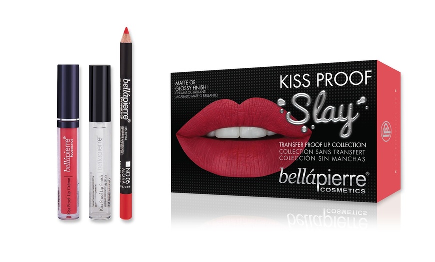 Image 2: Bellapierre Three-Piece Lip Kit