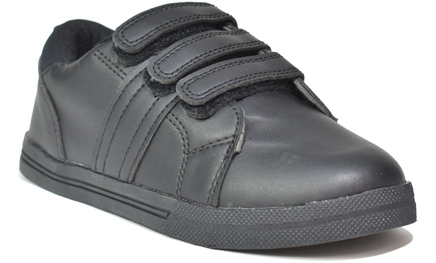 Image 2: Double Strap School Shoes