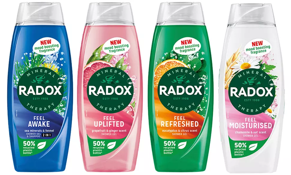 Up to 12 Radox Shower Gels 450ml - Primary Image