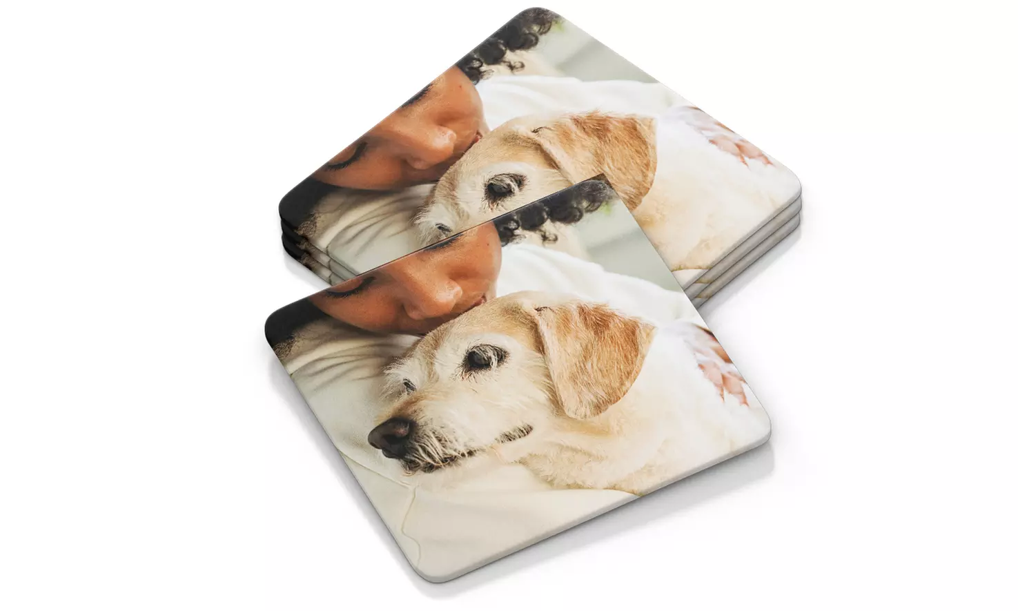 Set de dessous de verre personnalisables sur Hello déco