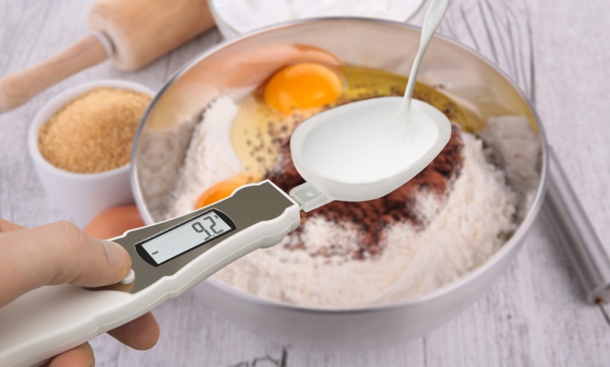 Image 1: 9-in-1 Digital Weighing Spoon