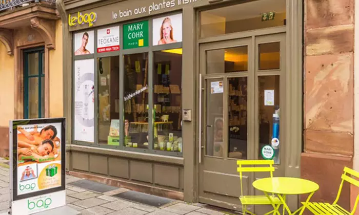 Soins visage avec Le bain aux plantes