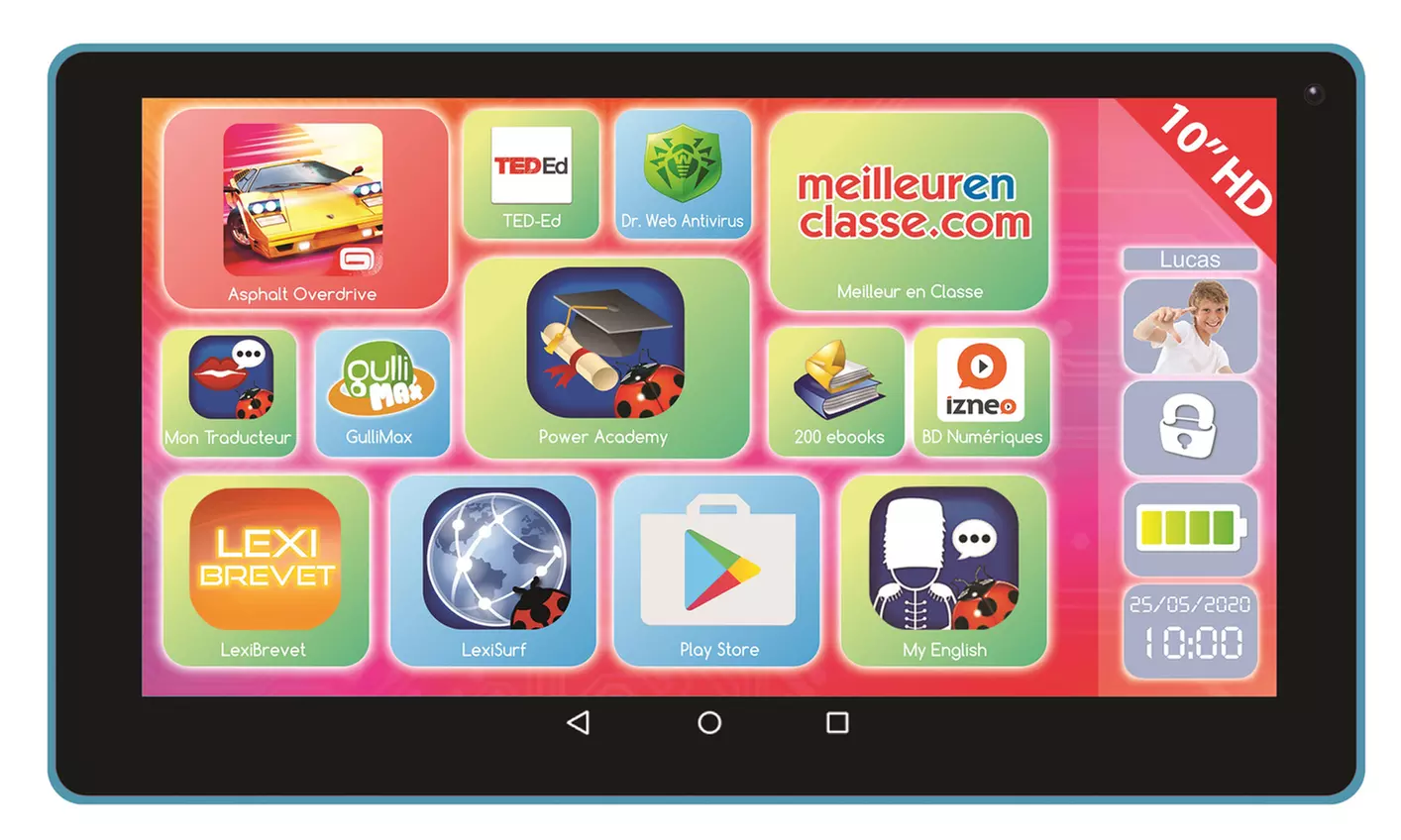 Tablette éducative LexiTab 10" de la marque Lexibook - Primary Image