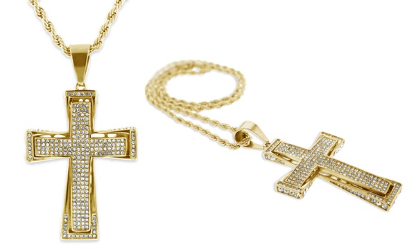 Rocawear stainless deals steel cross